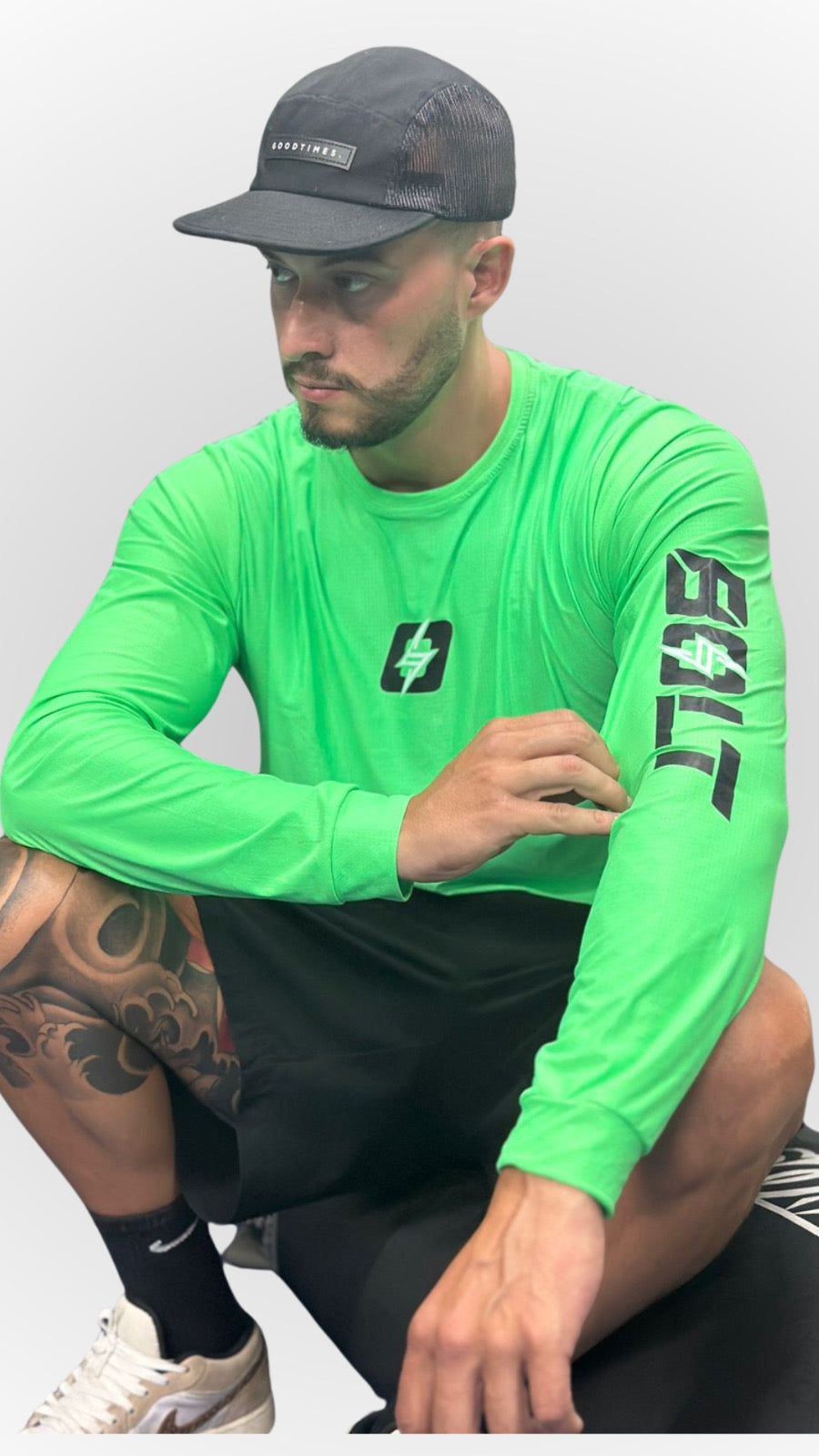 OdorBlock T-Shirt Long Sleeve Verde